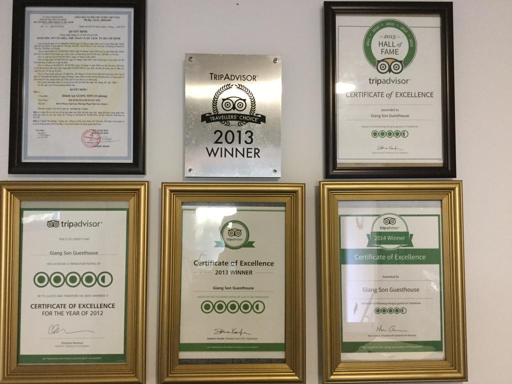 Giang Son Hotel江山民宿范五老区酒吧街胡志明市 Zewnętrze zdjęcie